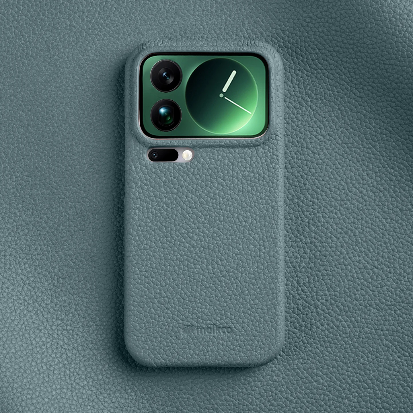 

Premium Genuine Leather Case for Xiaomi Mi 17 / 17 Pro Max Handmade Real Cowhide Leather Protective Anti-drop Back Phone Cover