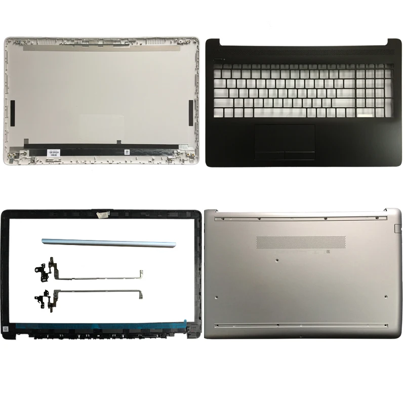 For HP 15-DA 15-DB 250 G7 255 G7 15-da0012dx 15-da0014dx LCD TOP cover/LCD Front bezel/Hinges cover/Palmrest COVER/Bottom case