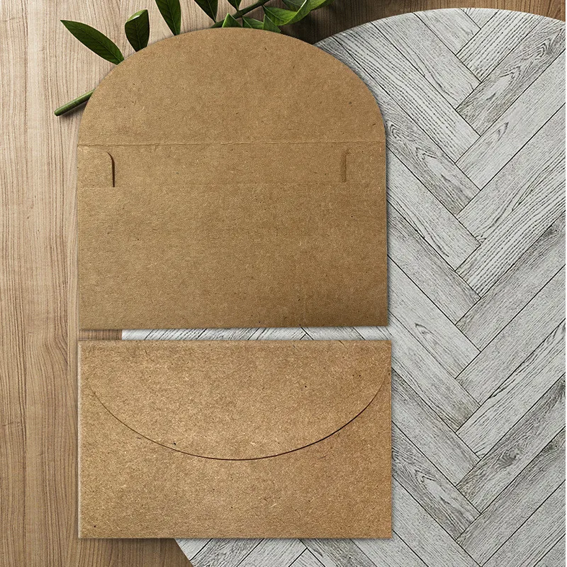 

20 шт., утолщенный конверт из воловьей кожи, конверт для карт, бумажная сумка в стиле ретро, деловые приглашения, конверты для хранения для офиса, свадьбы, дня рождения