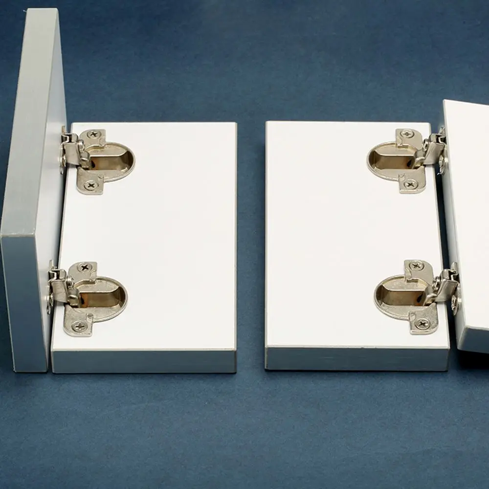 Opening hole 35mm ultra-short arm  hinge full cover side panel wardrobe inner door small hinge hinge hardware accessories