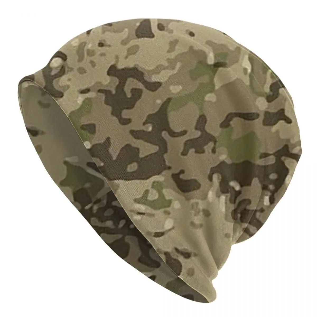 Multicam Military Trout Camo Men Women Adult Beanies Caps Knitted Bonnet Hat Warm Hip Hop Autumn Winter Outdoor Skullies Hats