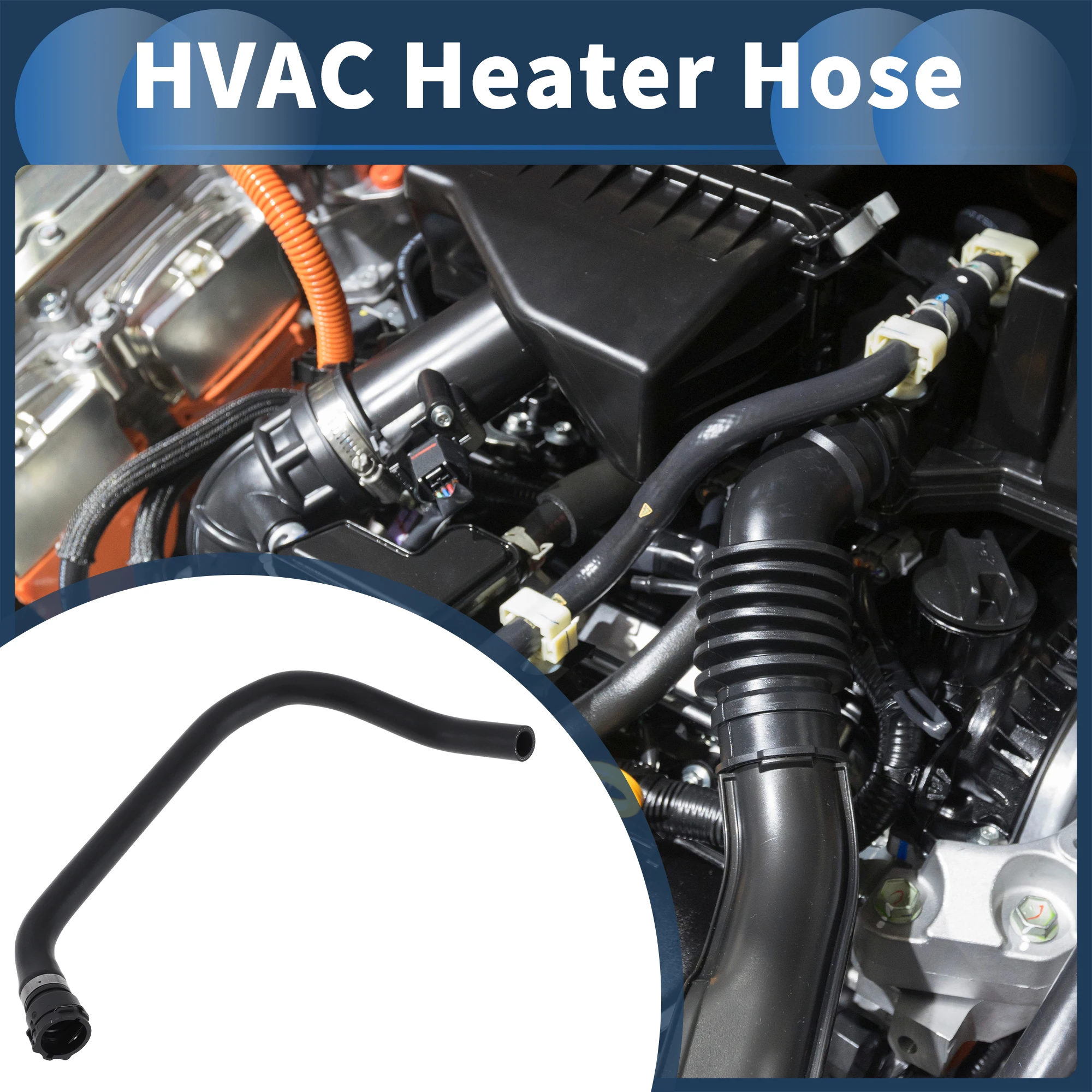 

Шланг радиатора UXCELL для BMW E53 X5 3.0i 3.0L L6 2001-2006 No64218381387 Резина Черный