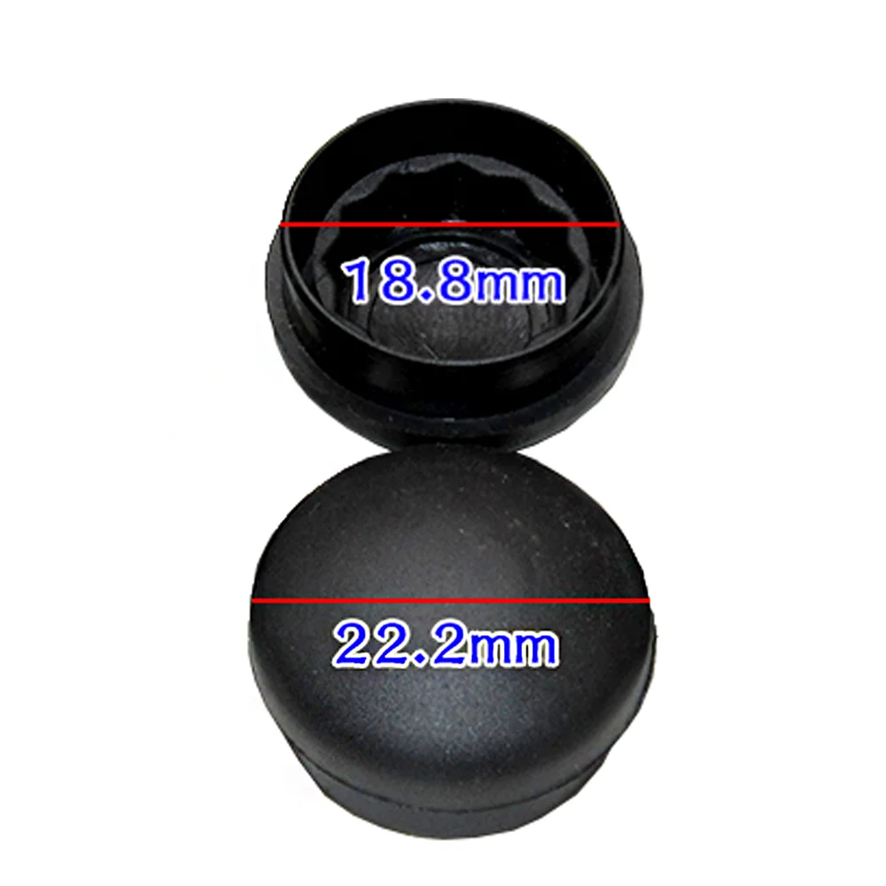 2Pcs Car Front Windscreen Wiper Arm Nut Cap Bolt Cover For Audi A1 A2 A4 B5 B6 B7 B8 A6 C4 C5 C6 C7 Q3 Q5 R8 TT OE# 5N0955205