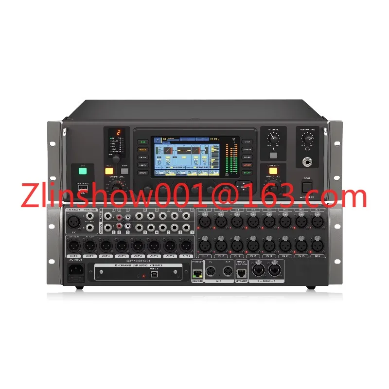 X32 Rack Processador de Som Digital Mixer Mixer de Preço Mixer Digital Rack de 32 Canales