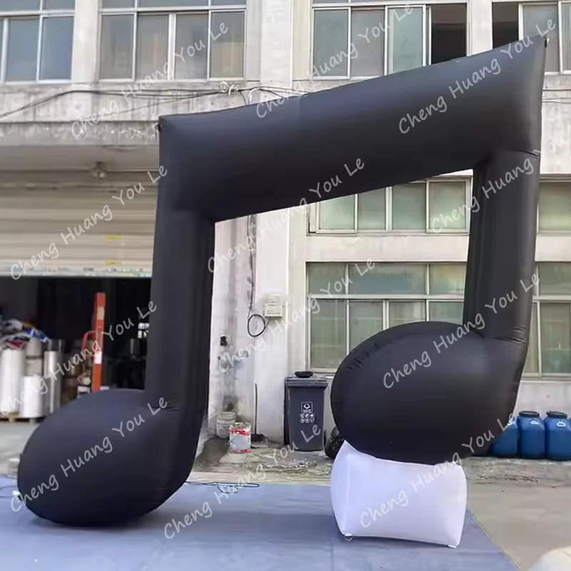 Giant Inflatable Music Note Balloon for Concert Party Decoration