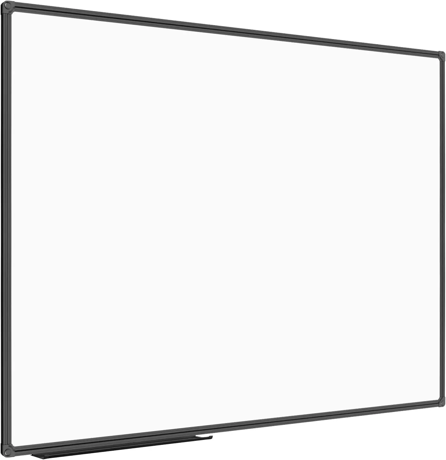 

48x36 Inch Magnetic Whiteboard with Black Aluminum Frame, Dry Erase Board for Office Home School