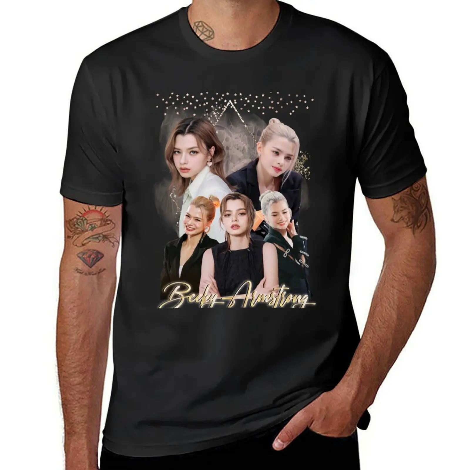 Becky Armstrong photography T-Shirt Aesthetic clothing for a boy plus size tops plain t shirts men