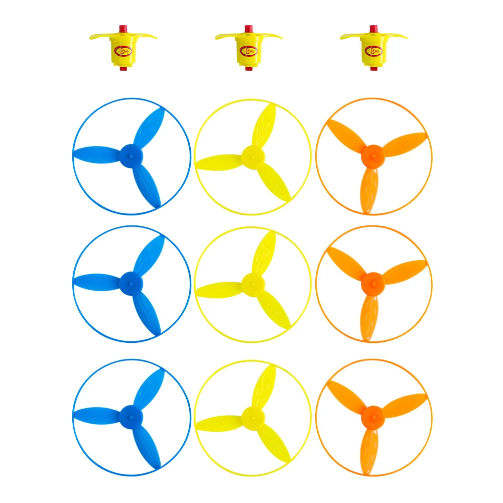 

8 Sets Colorful Flying Disc For Outdoor Play Durable Educational Throwing Plates Develop Motor Skills Ejection Playthings