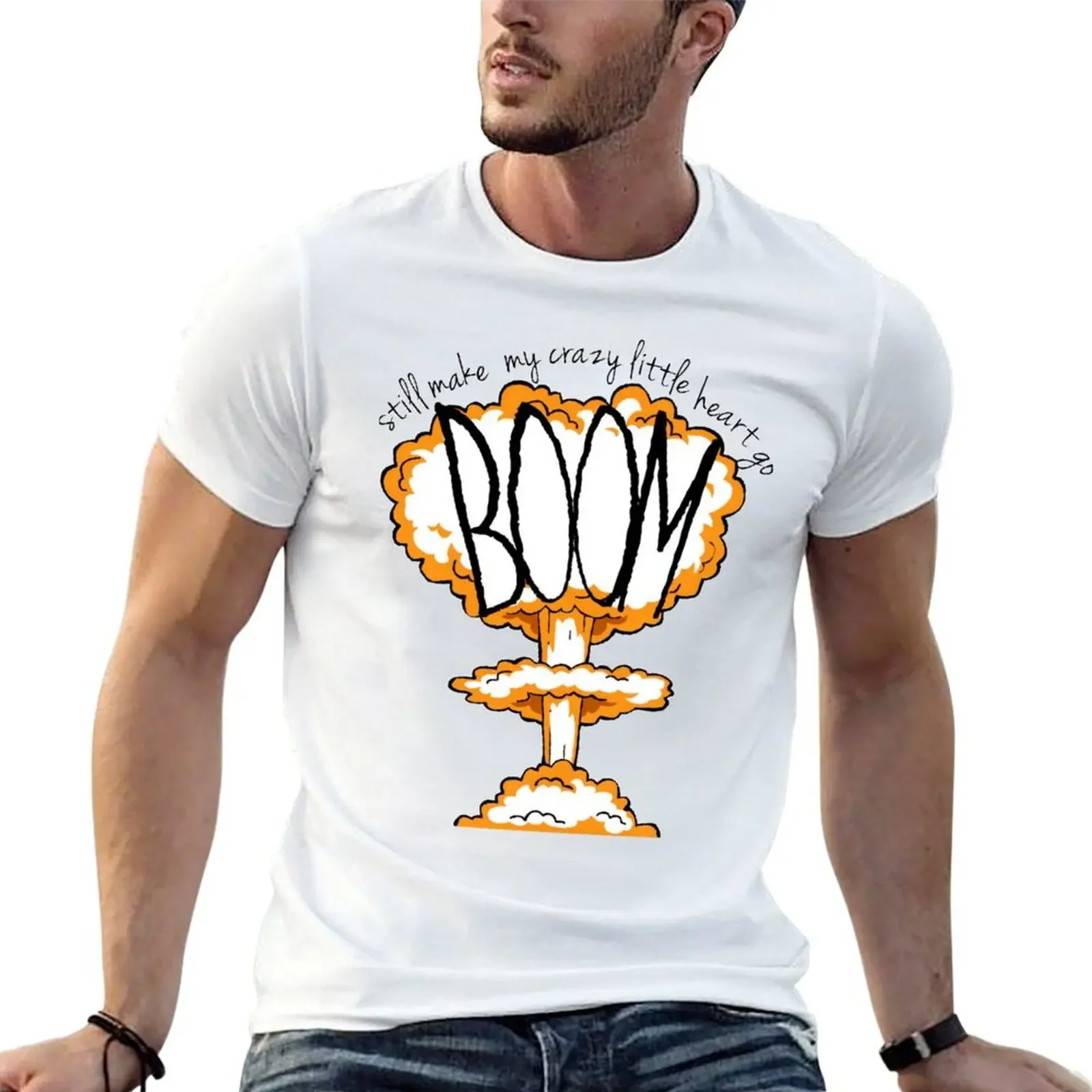 

BOOM! T-Shirt anime man clothes vintage anime stuff T-shirt men