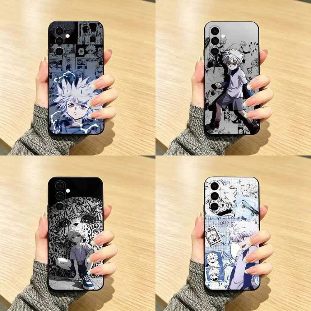Anime H-Hunter kilua Phone Case For Samsung Galaxy A73,A72,A71,A70,A53,A52,A51,Others Soft Black Cover