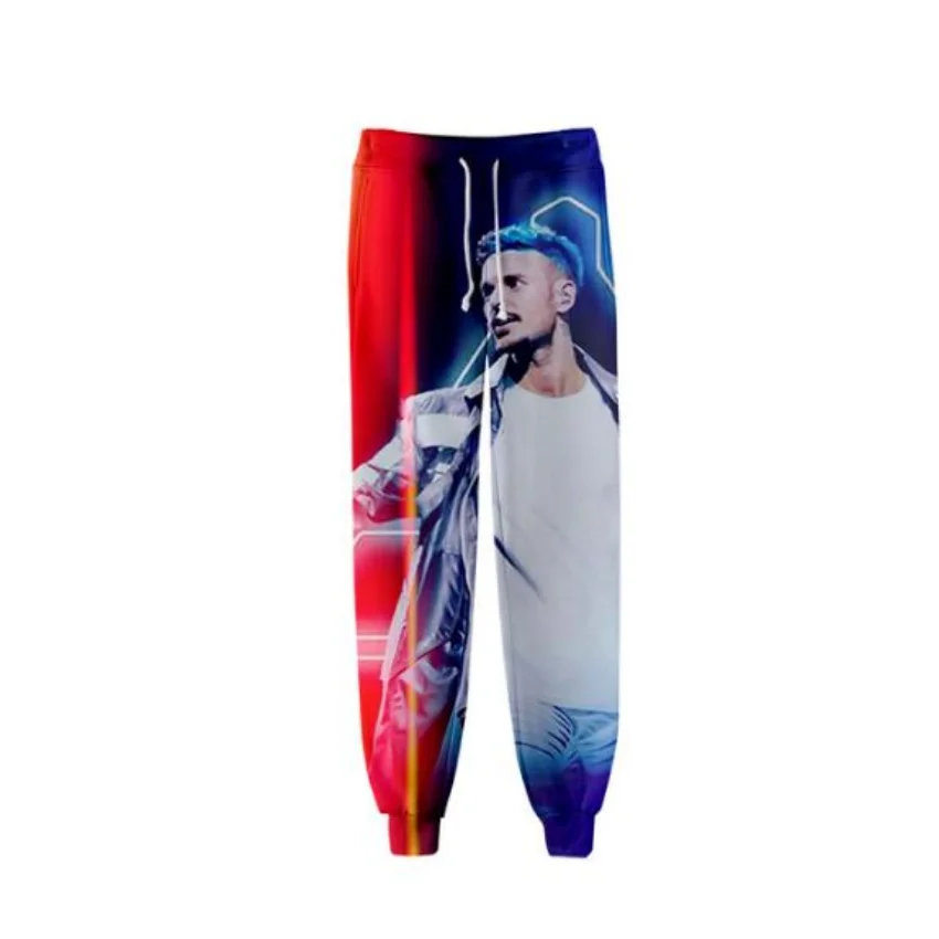 Rapero M. Pokora-pantalones de chándal 3D para hombre y mujer, ropa de calle informal, estilo Harajuku, Hip Hop