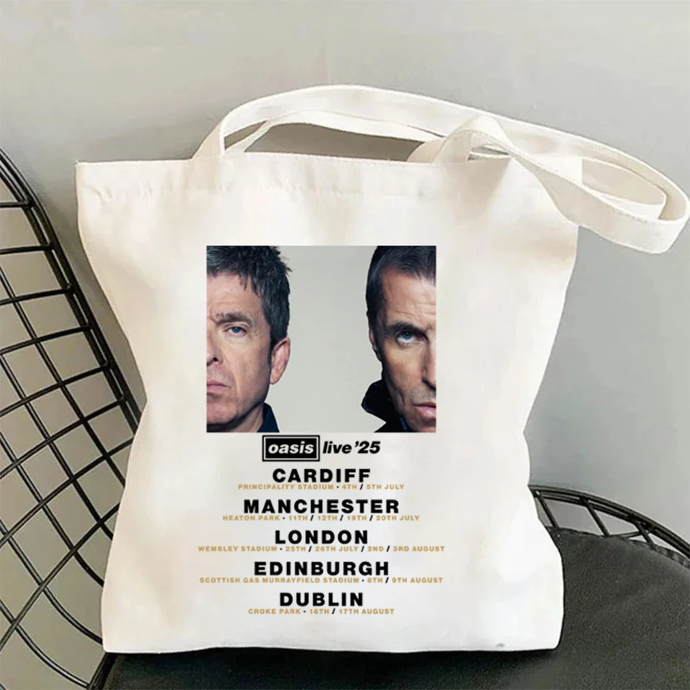 Concert Tour Around The Canvas Bag Contracted One Shoulder Large Capacity Joker Multi-purpose Shopping Bag Hand-held Receive Bag