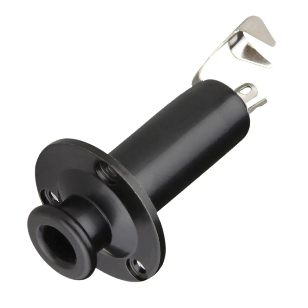 High Quality Brass Guitar Output Input Jack Strap Lock End Pin Socket for Electric Bass Guitar