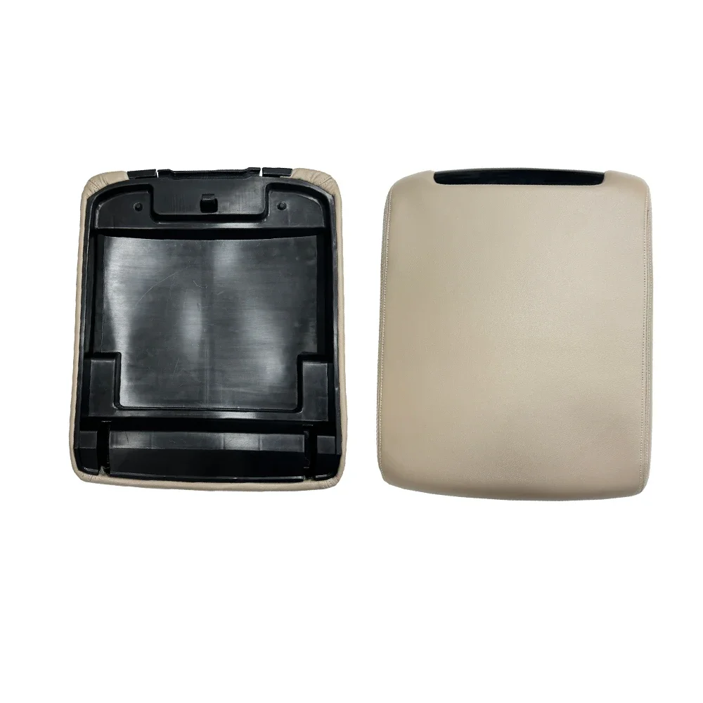 Leather Centre Console Lid Cover Ivory Replacement for   Land Cruiser 200 Series LC200 FJ200 Accessories 2008-2021