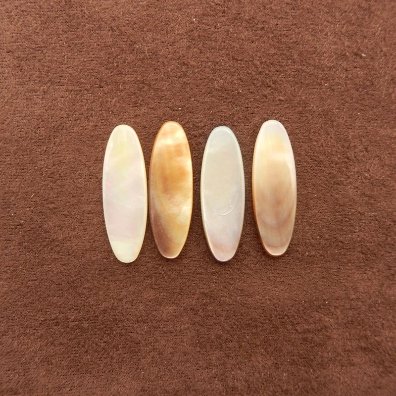 

4 шт., набор овальных кабошонов из натуральной ракушки, переливающийся многонаправленный перламутр 25x8x3 мм, 3,7 г для изготовления ювелирных изделий и поделки на берегу