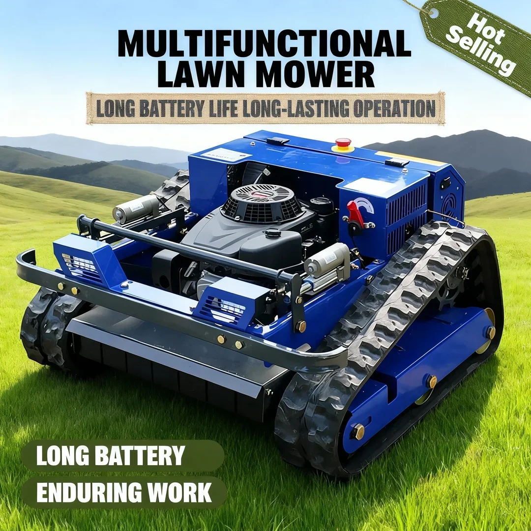 Customized 2026 Autonomous Remote-Controlled Lawn Mower - Innovative Factory Direct Simple Operation Crawler Tool