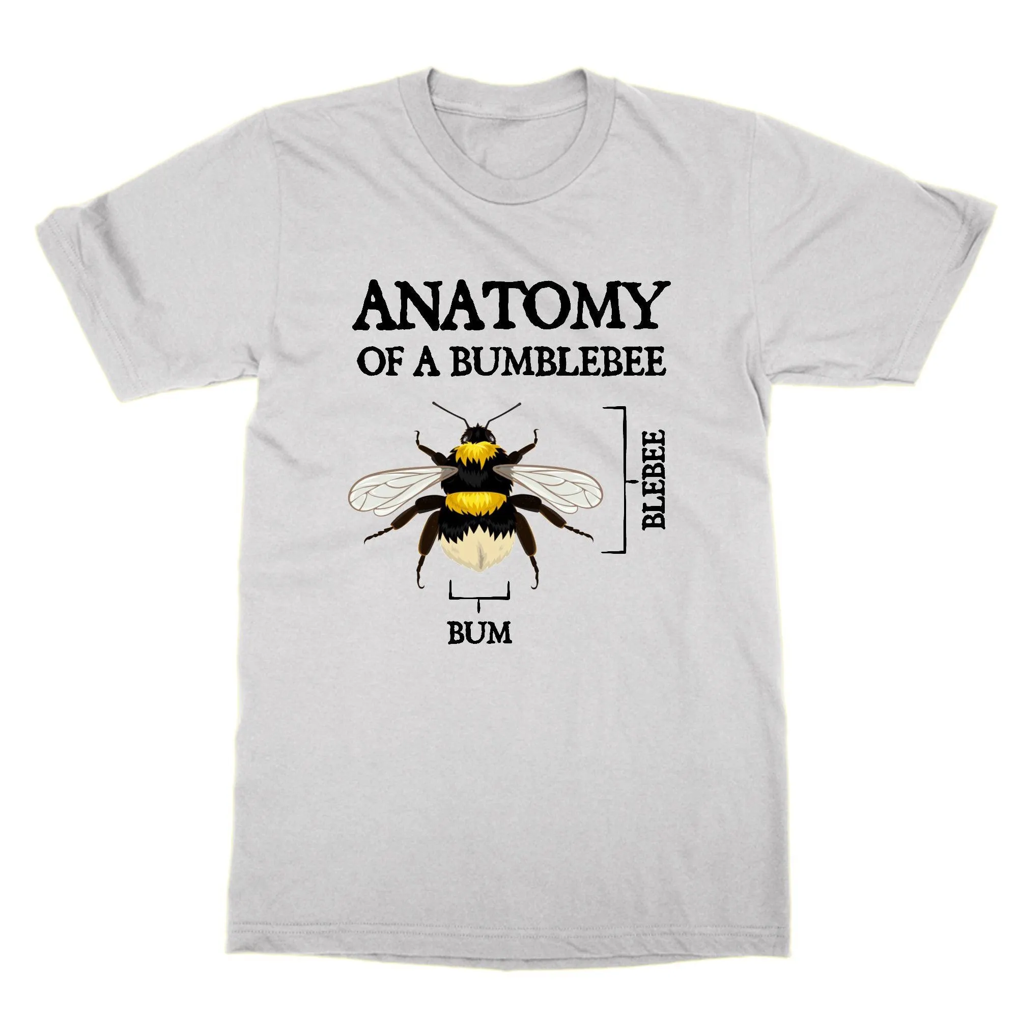 Anatomy of a Bumblebee T Shirt funny cute top