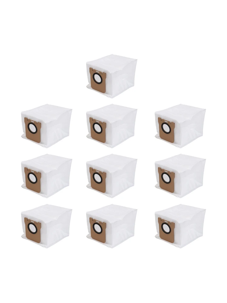 4/10 Pcs Vacuum Cleaner Bag Replacement Parts For JONR For T5 Pro Robot Vacuum Cleaner Self-emptying Bags Replacement Mops