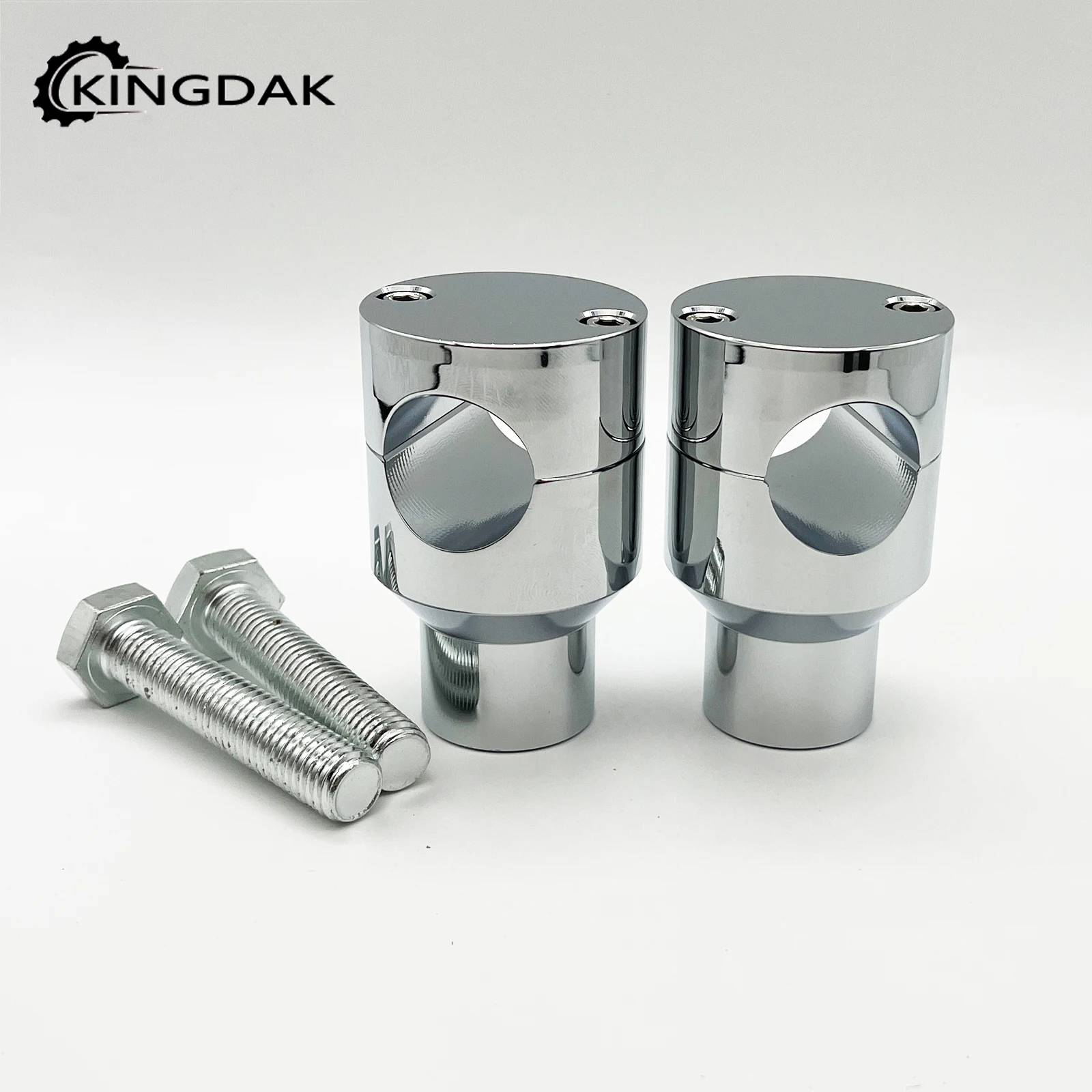 22MM 25MM Motorcycle Handlebar Riser Up Bracket Clamp Kit For 1\'\' 7/8\