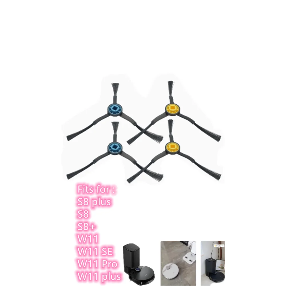 

Side Brushes For Midea S8 plus S8 S8+ W11 W11 SE W11 Pro Robot Vacuum Cleaner Parts Accessories