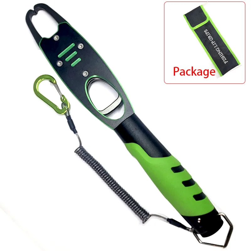 TAKEDO-Fish Controller Grip with Scale, Weighable, Multifunctional Clip, Fish Beak, Fishing Tool, 28.8cm, 235g, BL-040