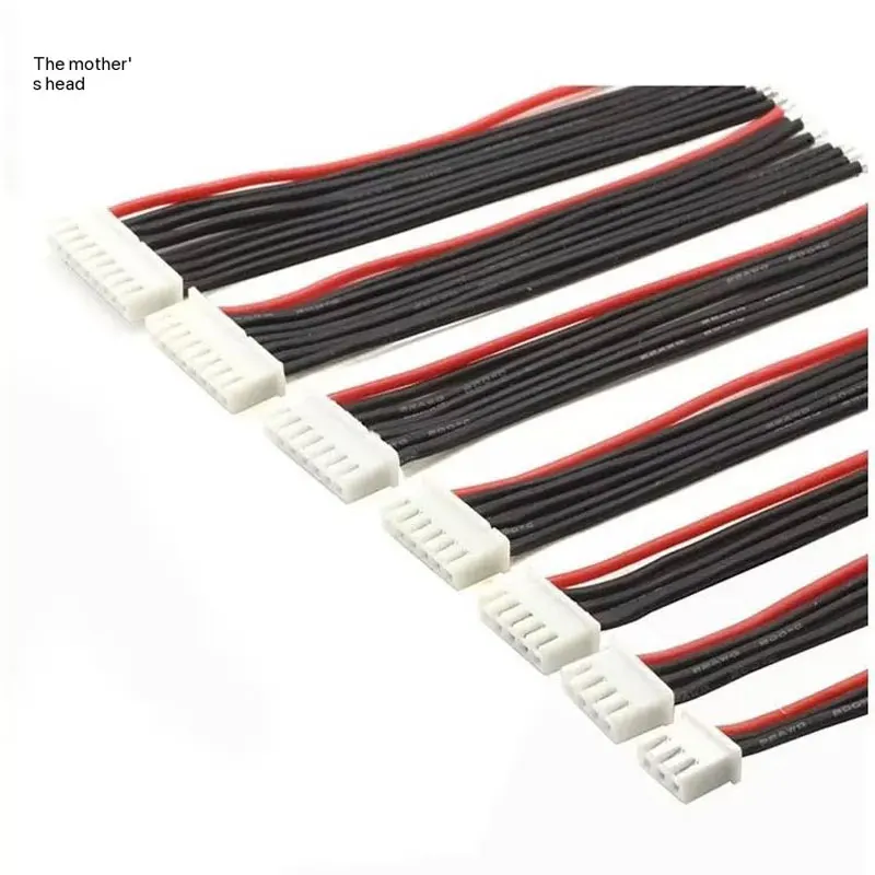 

Провод балансировочной головки, сбалансированная зарядная вилка, силиконовый кабель для ремонта и сборки аккумуляторов RC 2S, 3S, 4S, 5S, 6S