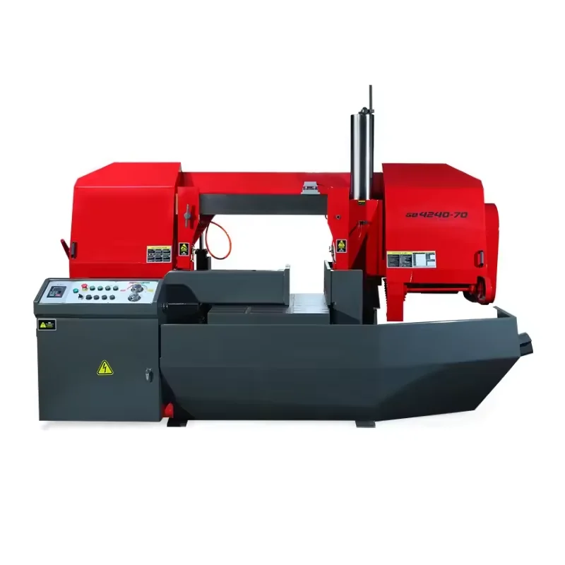CTMACH GB4240/70 Semi-Automatic Metal/Steel Cutting Band Saw Machine Horizontal Type 4.0Kw Motor Mechanical