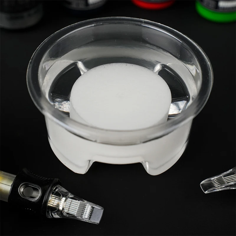 20 قطعة الوشم المتاح تراجع رغوة الإسفنج قبعات الكؤوس ل إبرة الوشم و تلميح خرطوشة تراجع رغوة تنظيف كوب الوشم لوازم #3