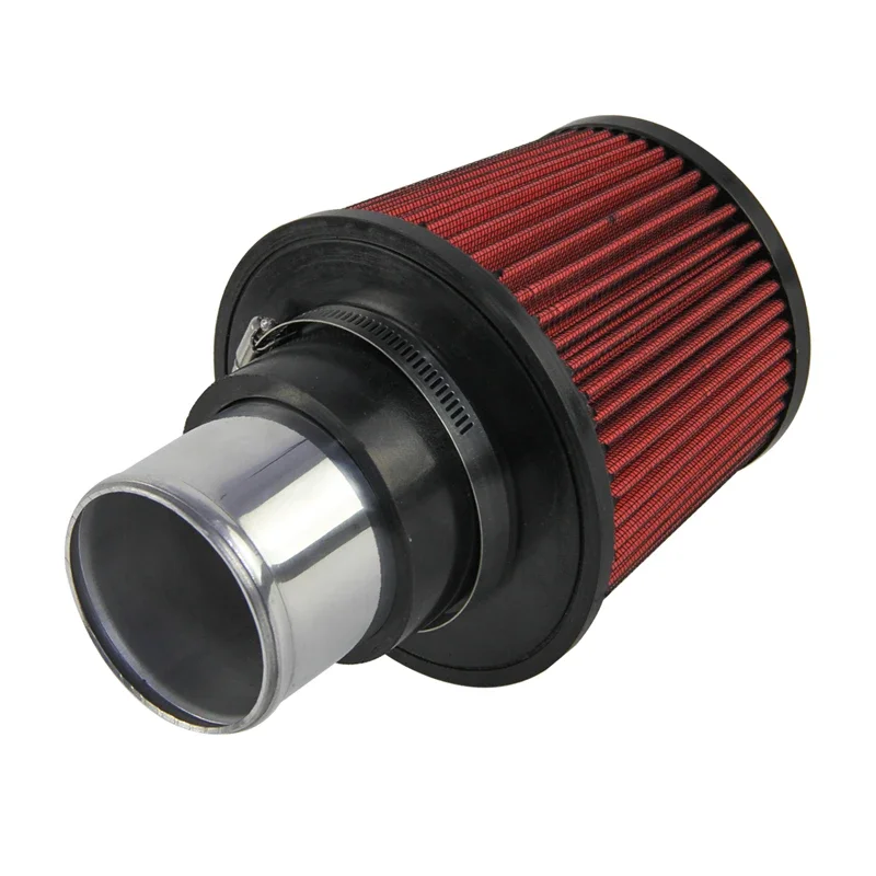 

Performance Cold Air Intake Filter Washable Filter Cleaner 2.5"- 3" Inlet Cone Replacement Dry Air Filter High Flow Car