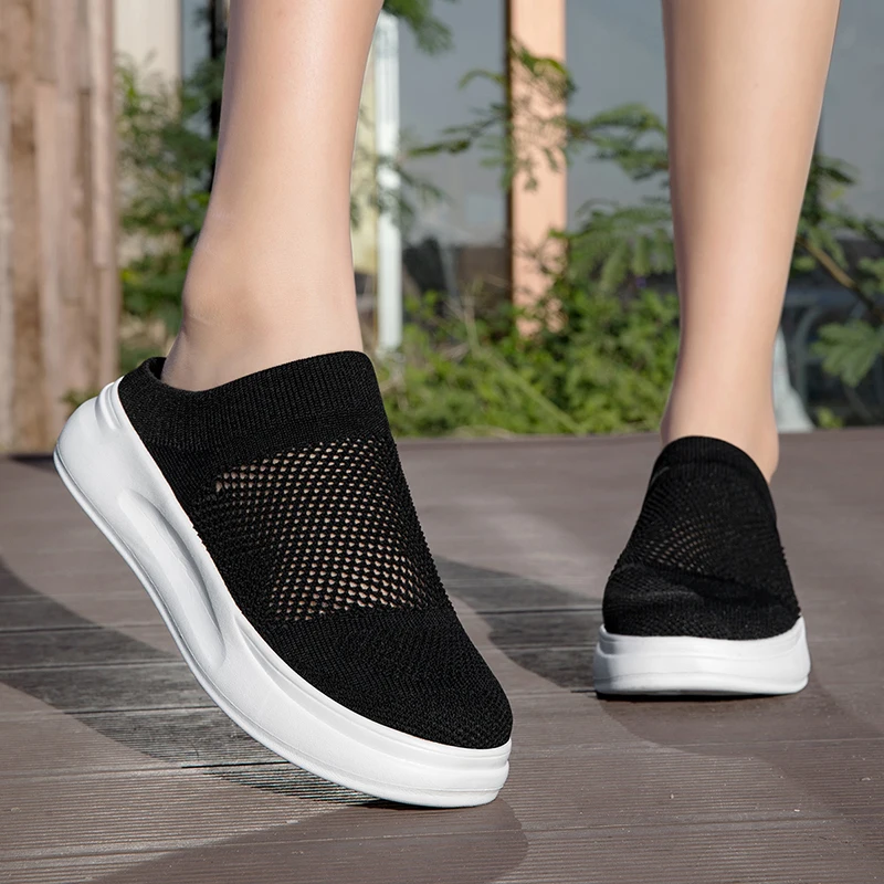 

Men Women Mesh Sports Shoes slip-on shoes Flat Casual Sneakers Outdoor Comfortable Walking Shoes for Men Breathable Shoes