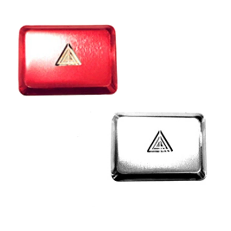 Car Warning Emergency Light Switch Button Cover Sticker Trim For Honda Civic 11Th Gen 2022 2023 Aluminum Alloy