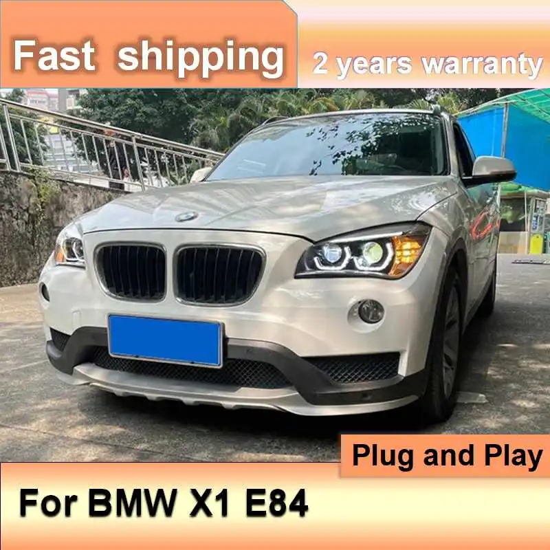 Car Accessories for BMW X1 E84 Head Light 2011-2015 X1 E84 Headlight DRL Turn Signal High Beam Projector Lens