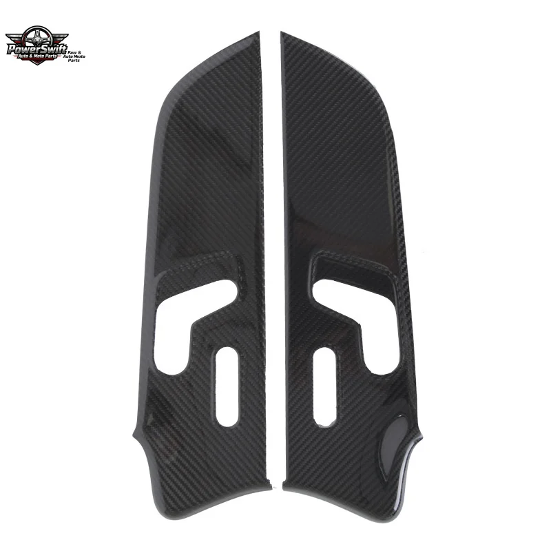 Suitable for Mercedes- A35 ~ 45 Interior Modified BENZ-AMG without Memory Dry Carbon Door Panel Stickers