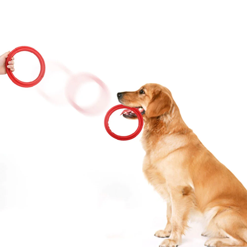 Dog Pulling Ring Toy Molar Small Toys Ring-shaped Chewing Bite Training