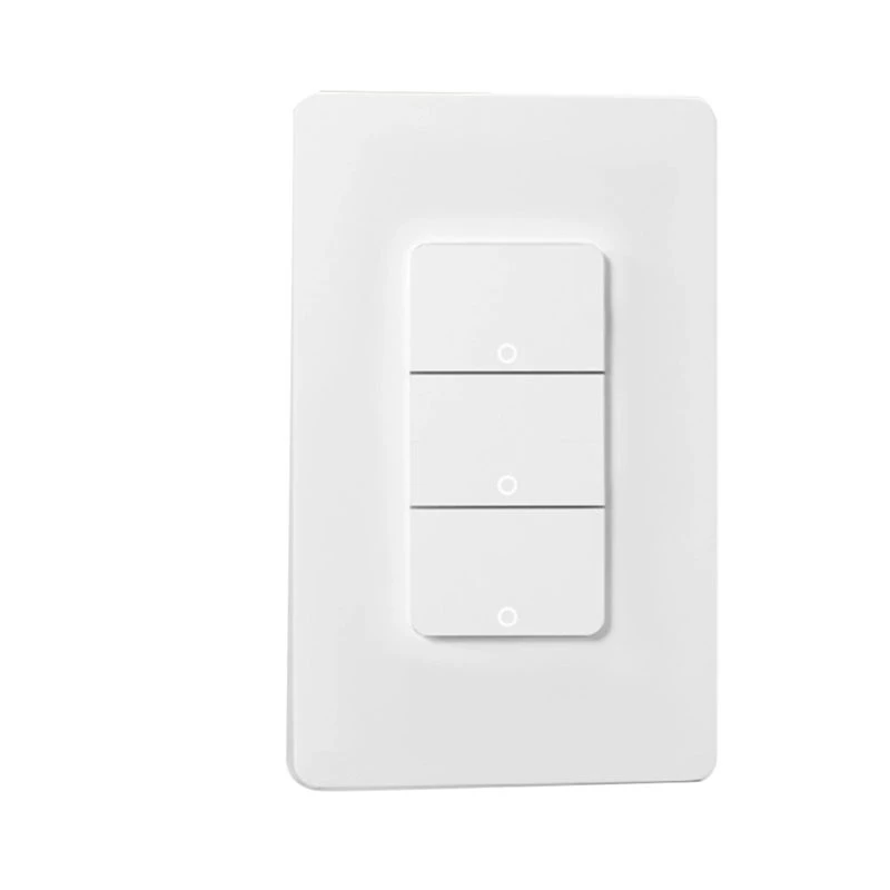 A44U Tuya Wifi Smart Switch US Version Outgoing Ground Neutral Wire Works App Remote Control For Alexa Google Home US Plug