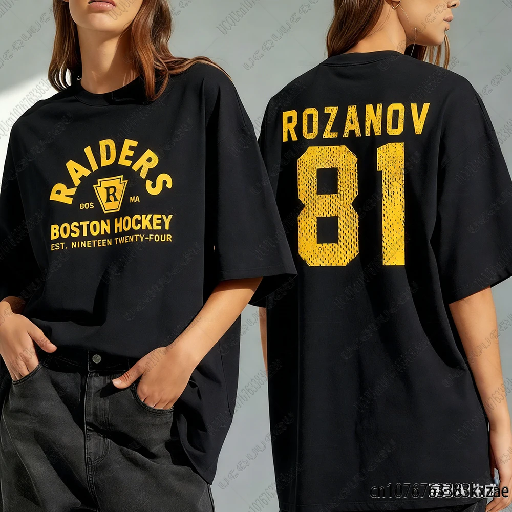 2026 Women New Heated Rivalry Hockey Jersey Short Sleeves Cotton Tshirts Women Men Rozanov Hollander T-shirt Couple Clothing