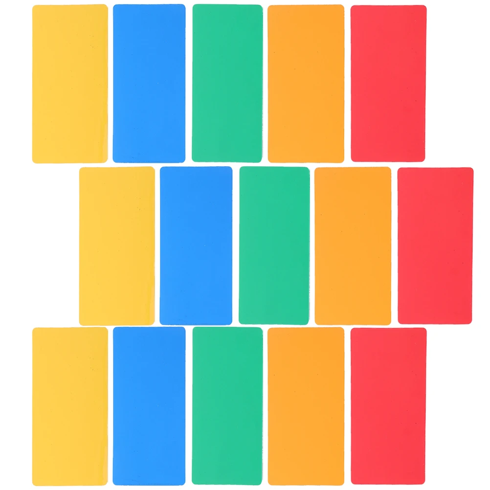 

15pcs Magnetic Wipe Labels Dry Erase Fridge Whiteboard Stickers for Classroom Home Office File Folder Supplies