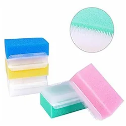 5pcs/pack Children Sensory Brush Baby Bath Sponge Brush Surgical Hands Denture Cleaning Brush Sterile Sponge Scrub Bristle Brush