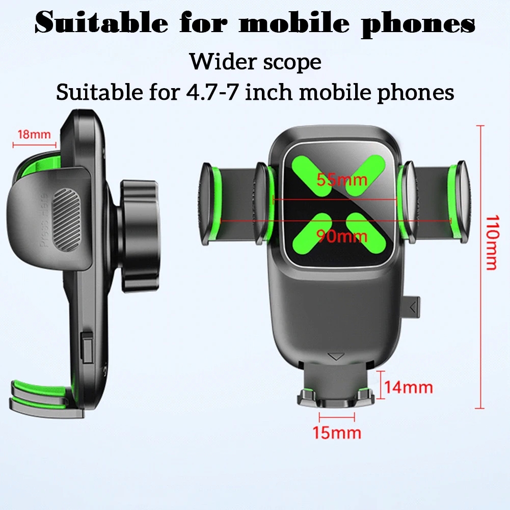 Multi functional mobile phone holder Sun visor rear seat camera kitchen table mobile phone holder car accessories