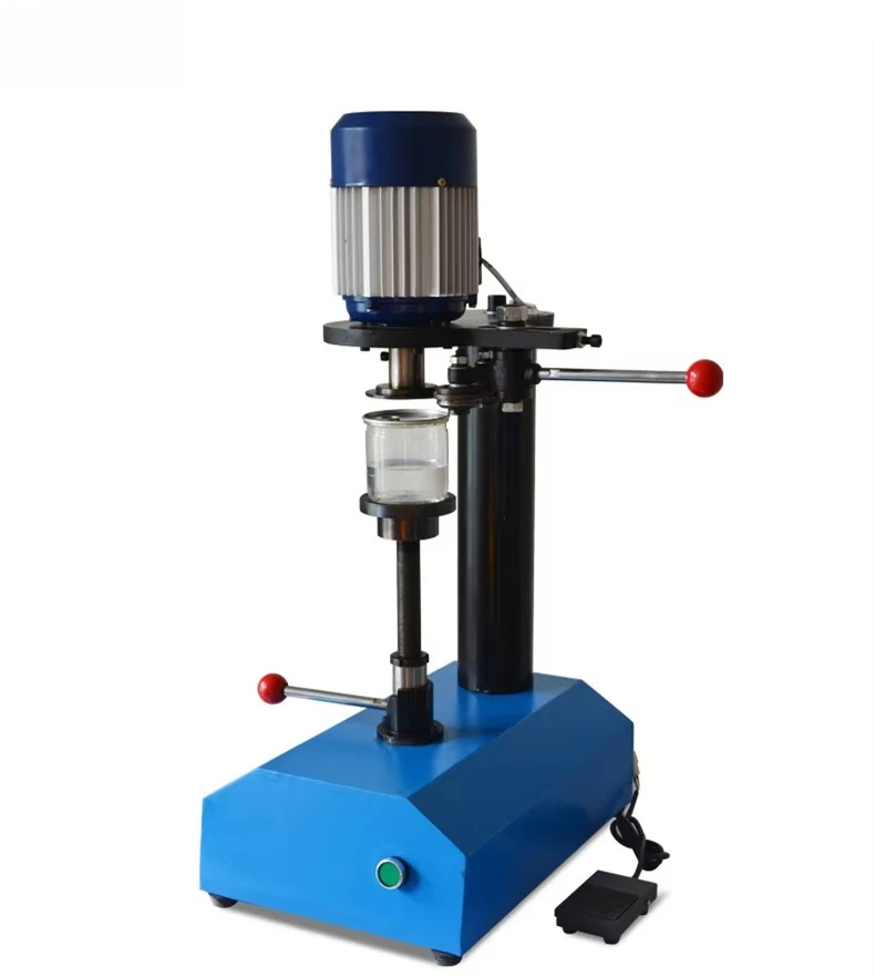 TDFJ-200 Electric Manual Capping Machine Desktop round Aluminum PET Beer Can Sealing for Beverage Bottle Packaging