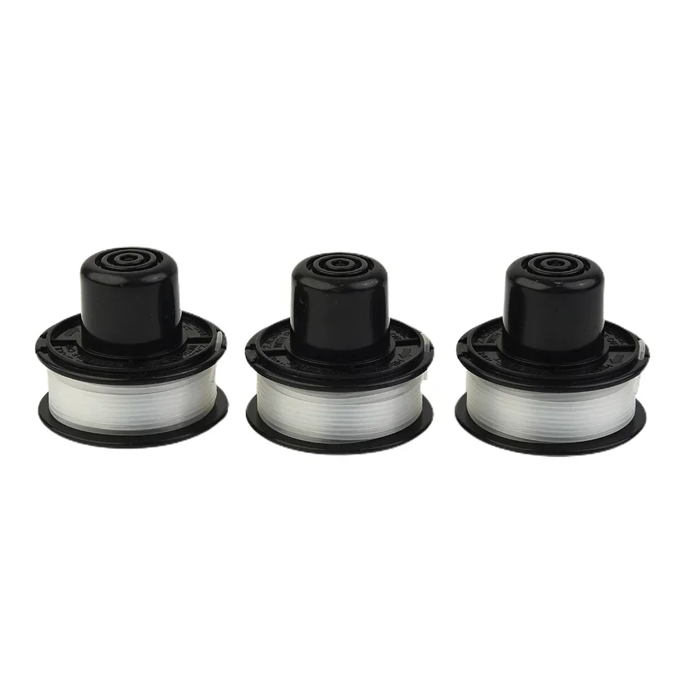 Home Trimmer Head Outdoor Replacement Spool Yard 3PCS A6226 For Black & Decker GL250 GL310 GL360 Garden Equipment