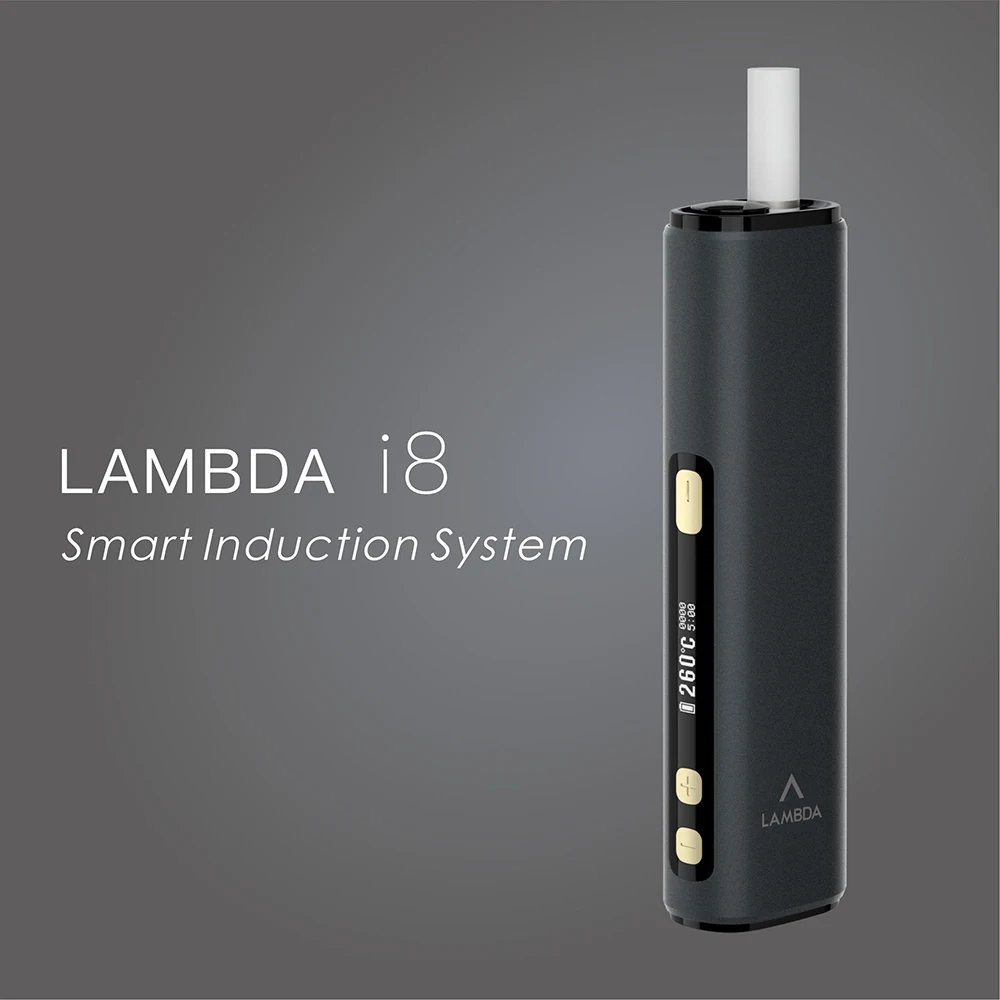 LAMBDA i8 Bladeless HNB Icos Iluma Alternatives OLED Heat No Burn Tobacco Device 3200mah Vape Kit Compatible TEREAstick