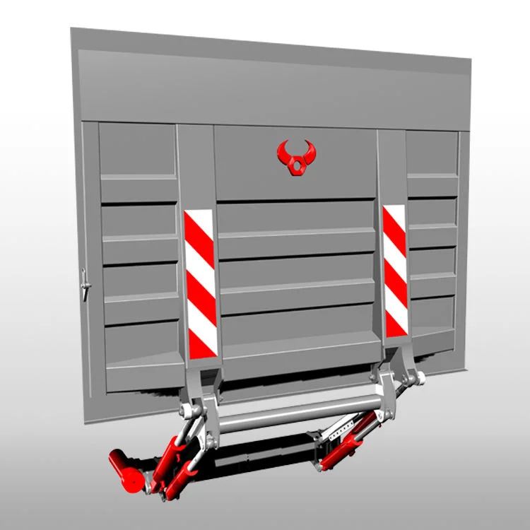 US Style Hydraulic Truck Liftgate, Wide Platform 2.5m Compatible with Forklift & AGV