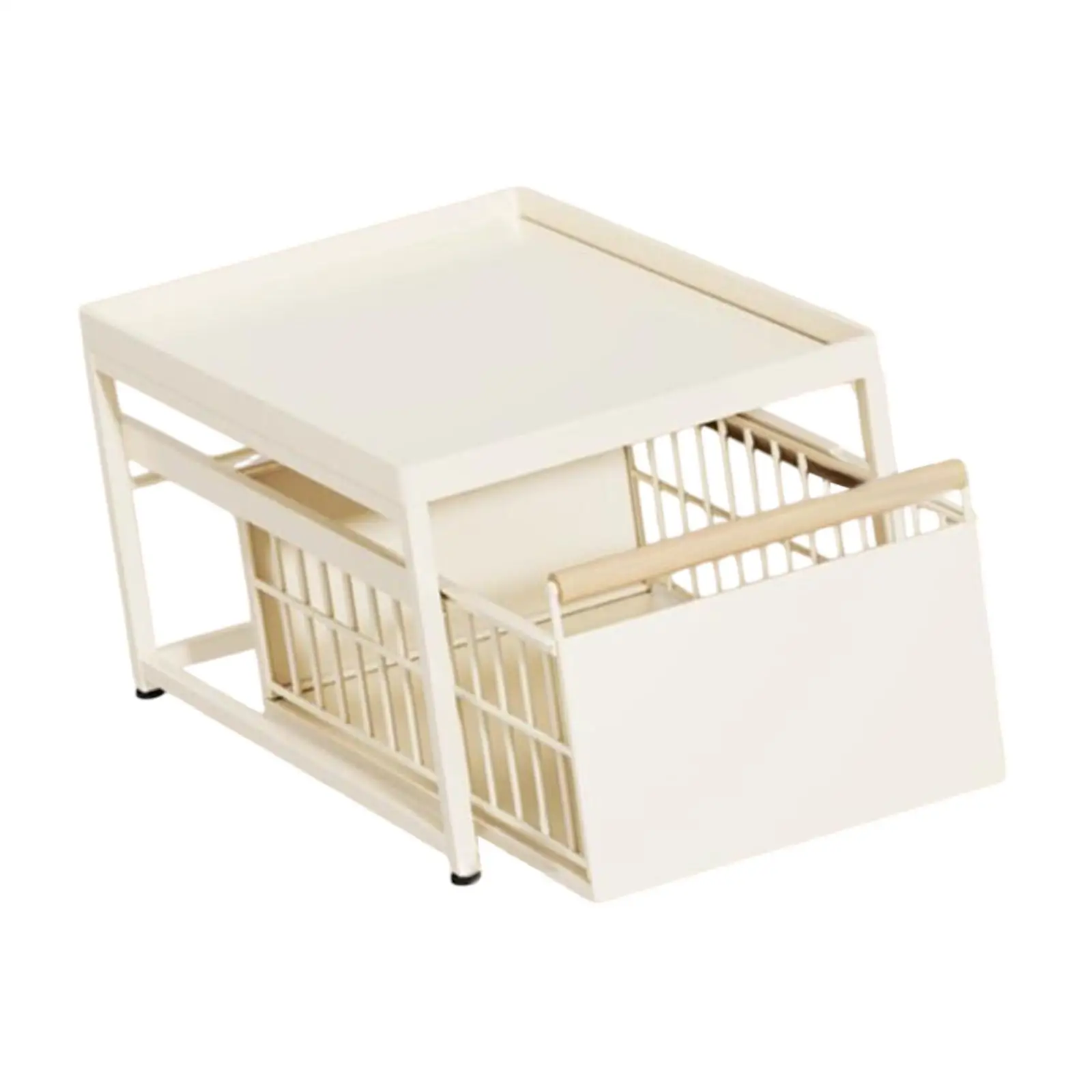 under Sink Rack Multipurpose Spice Rack Notebook Bookshelf Organizer