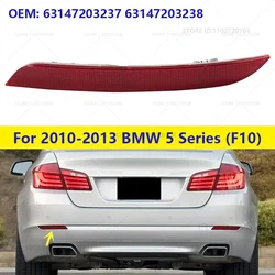 For 2010-2013 528i 528iX 535i 535iX 550i 550iX, Hybrid 5 (F10) Rear Bumper Reflector Warning Reflective 63147203237 63147203238