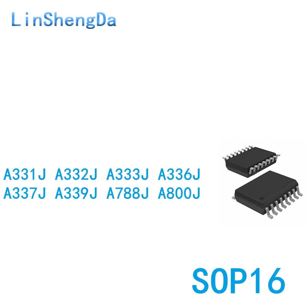 10PCS HCPL ACPL A331J A332 333 336 337 A339 788 800J-500E SOP