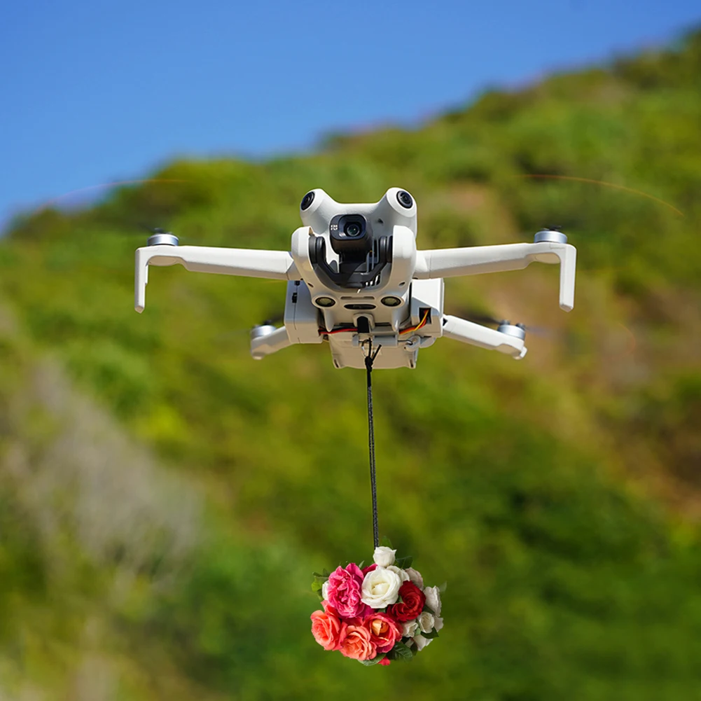 

Для дрона DJI Mini 4 Pro, система для сброса воздуха, зарядка через USB, доставка полевой нагрузки, БПЛА, Дрон с пипеткой, удаленная система для сброса