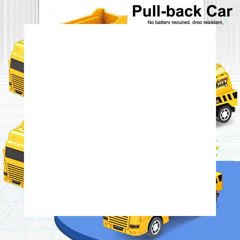 1 stuks educatieve auto's kinderen kind trek speelgoed krijger techniek voertuig model vier mini-auto's