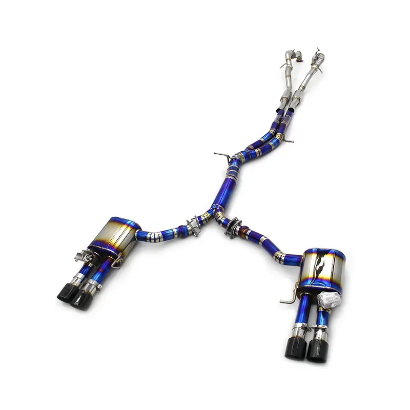

Yooking Escape Performance Valved Catback For Audi S4 S5 B9 2009+ Exhaust System Downpipe Titanium Alloy Exhaust