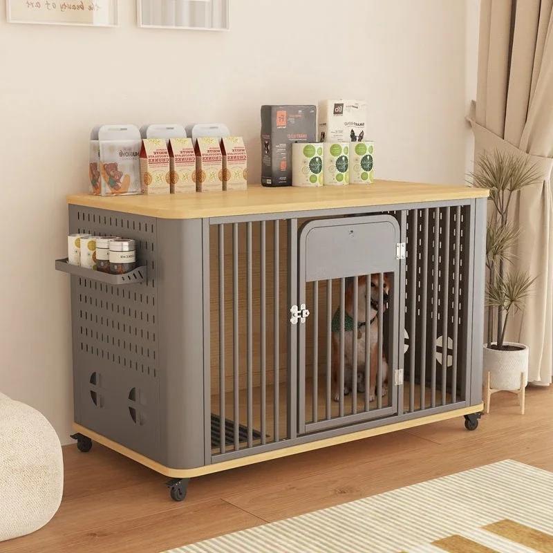 

Modern wooden dog cage, pet cage Italian cat and dog universal nest